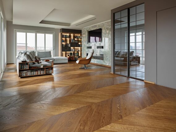 fischgrätparkett eiche parquet chêne à bâtons rompus herring-bone parquet oak frischknecht ag