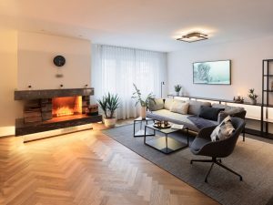 smarthome showroom isp parkett parquet eiche chêne oak frischknecht ag thun bern gstaad